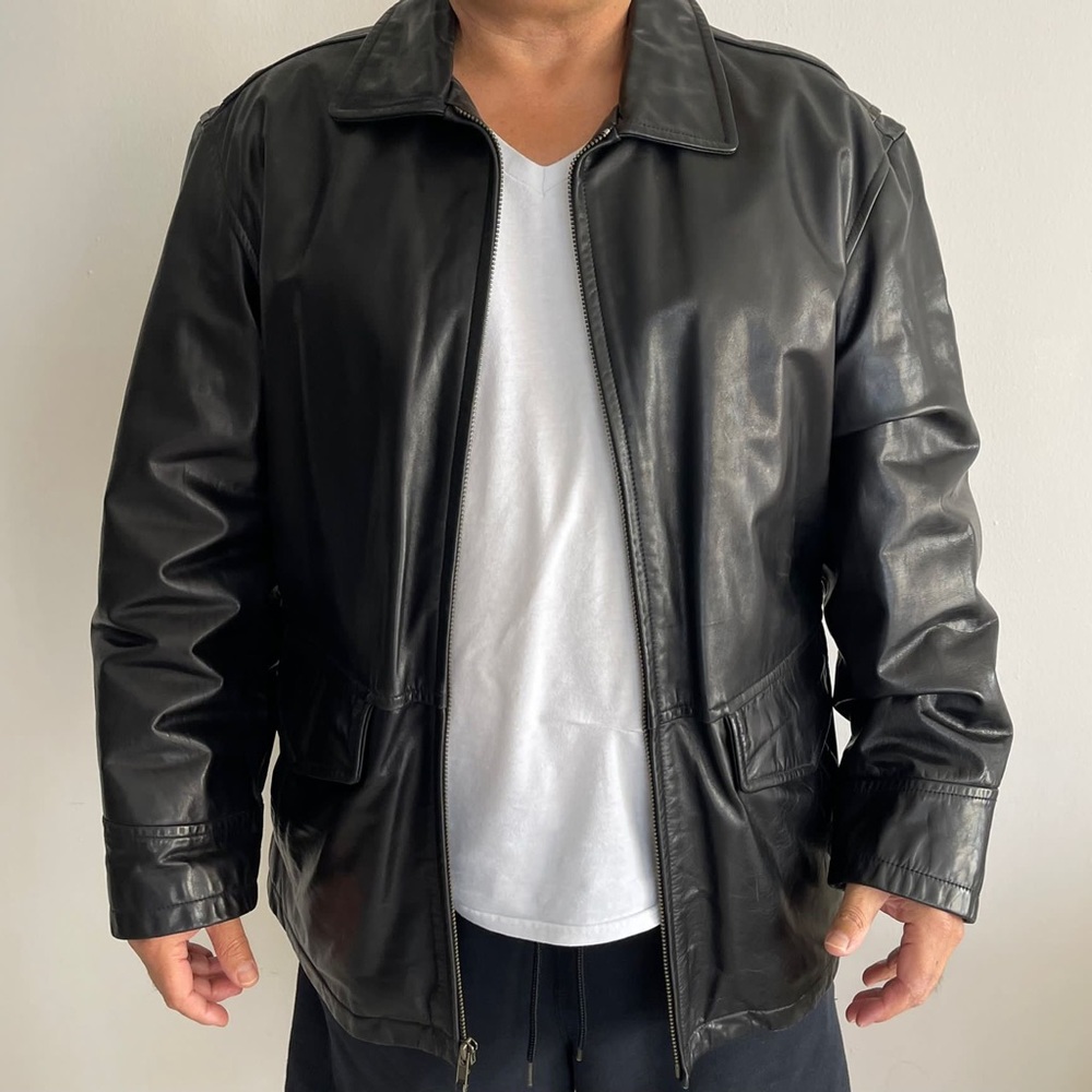 Bike lather jacket brand new